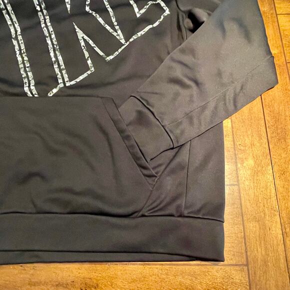 Nike Therma-Fit Hoodie Mens XXL Black Pullover Front Pockets 134.1=A0026 - Picture 5 of 12